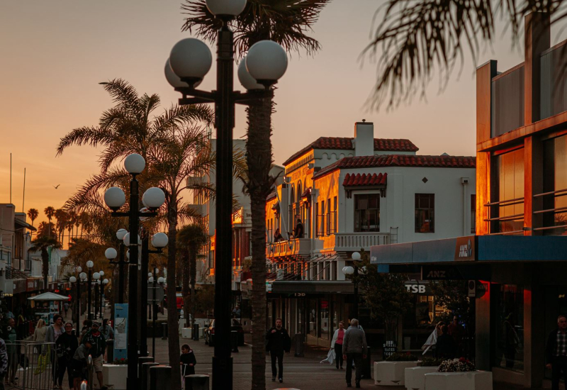 Emerson Street at Night