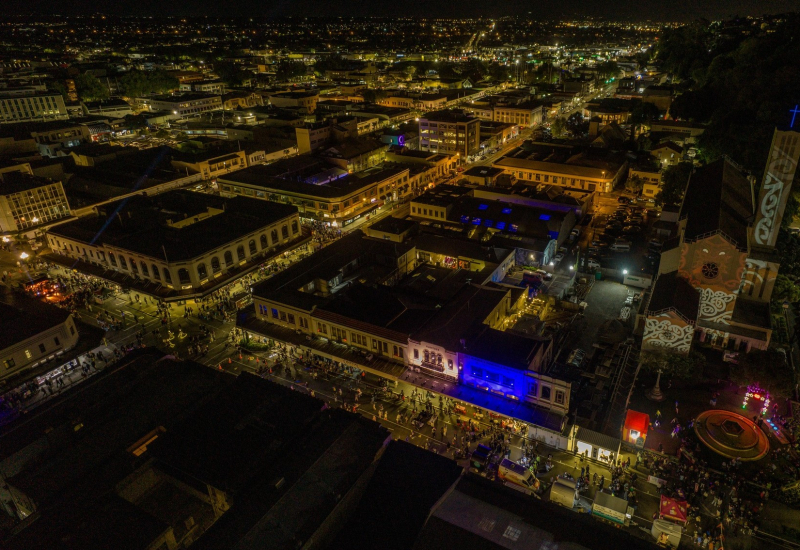 Napier CBD at Night 1