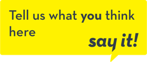 Tell us what you think here