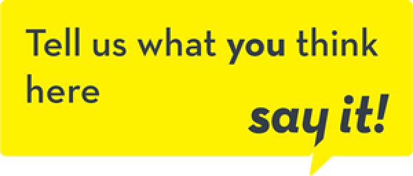 Tell us what you think here